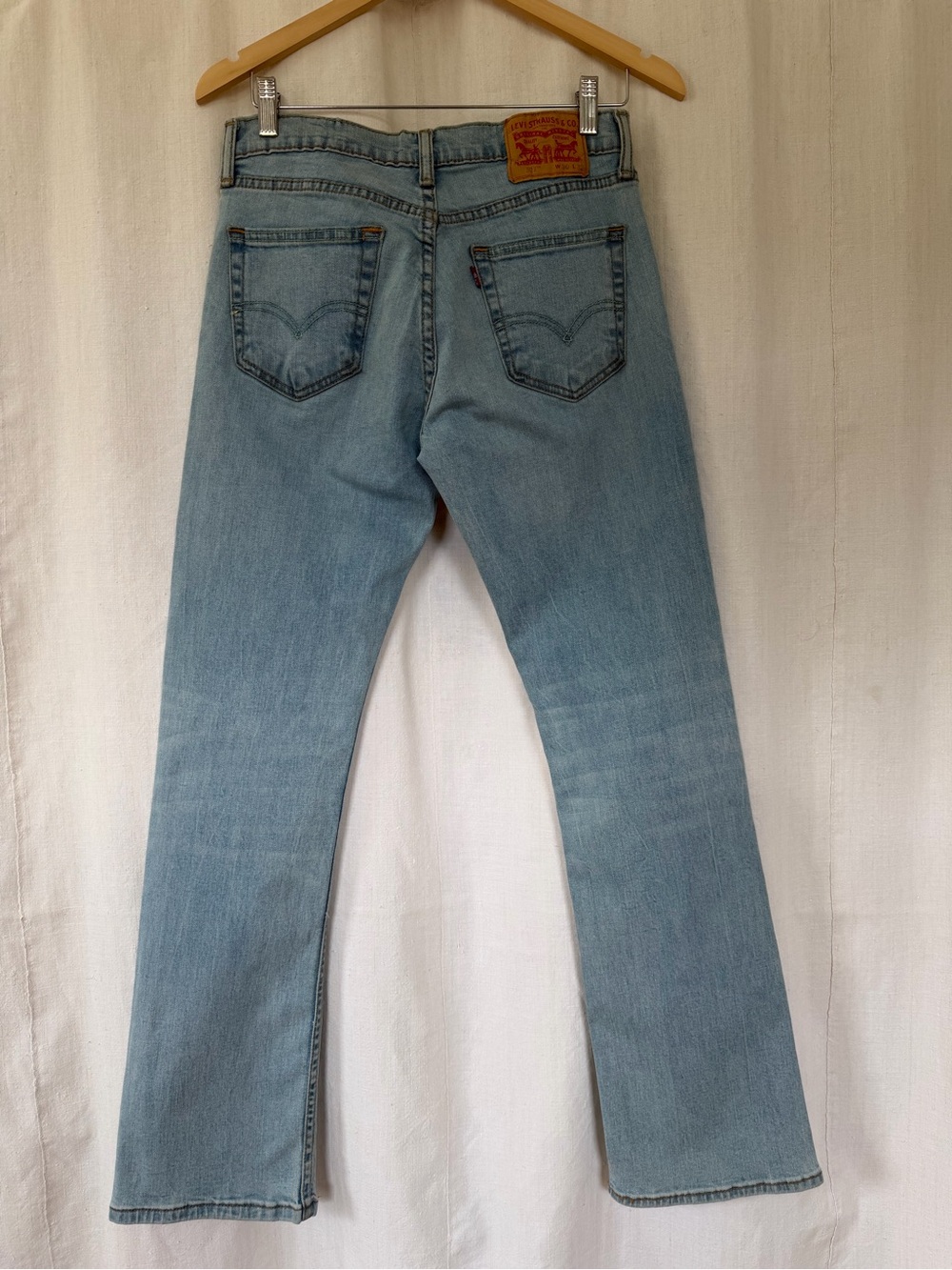 Levi’s 527 Bootcut Jeans W30 L32 Light Wash Low Rise Y2K Denim